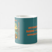 Funny Retired Duck Personalized Retirement Gift Koffiemok (Center)