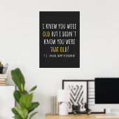 funny retired, retired teacher, verwijdert poster (Thuiskantoor)