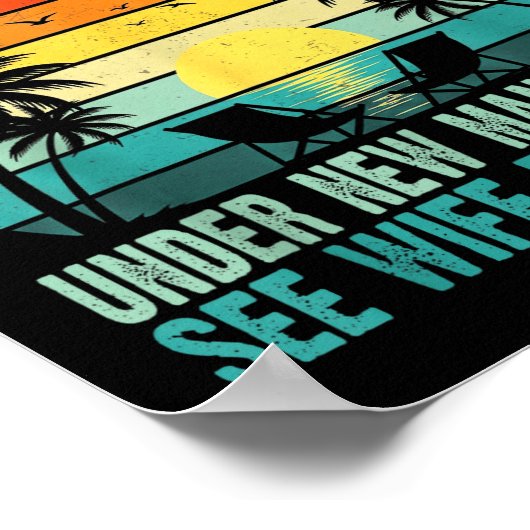 Funny Retired Under New Management See Wife For De Poster (Hoek)