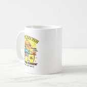 Funny Retirement Bold Inappropriate Funny Gag Gift Koffiemok (Voorkant links)