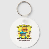 Funny Retirement Bold Inappropriate Funny Gag Gift Sleutelhanger (Voorkant)