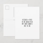 Funny Retirement Card Briefkaart (Voorkant / Achterkant)
