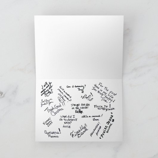 Funny Retirement Card Kaart (Binnen)