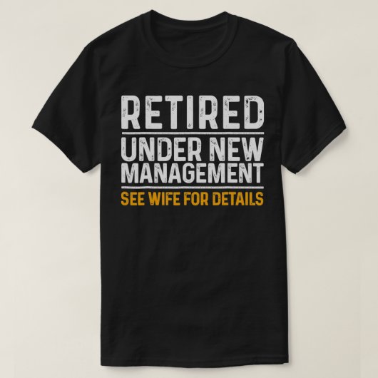 Funny Retirement Design Mannen Dad Retiting Party T-shirt (Design voorkant)