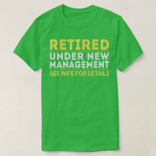 Funny Retirement Design Mannen Dad Retiting Party T-shirt (Design voorkant)