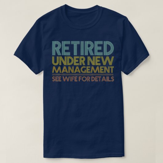 Funny Retirement Design Mannen Dad Retiting Party T-shirt (Design voorkant)