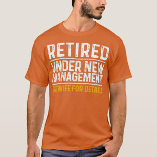 Funny Retirement Design Mannen Dad Retiting Party  T-shirt