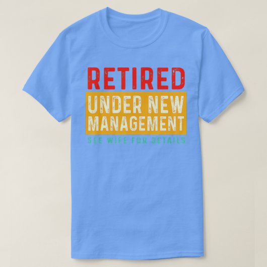 Funny Retirement Design Mannen Dad Retiting Party  T-shirt (Design voorkant)