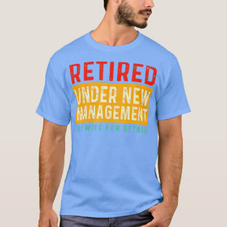 Funny Retirement Design Mannen Dad Retiting Party  T-shirt