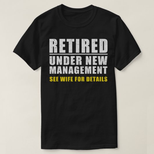 Funny Retirement Design Mannen Dad Retiting Party T-shirt (Design voorkant)