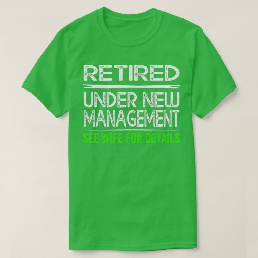 Funny Retirement Design Mannen Dad Retiting Party T-shirt (Design voorkant)
