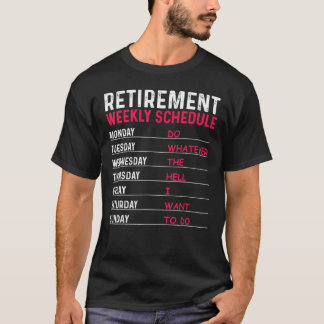 Funny Retirement For Men Women Cool Retired Retir T-shirt