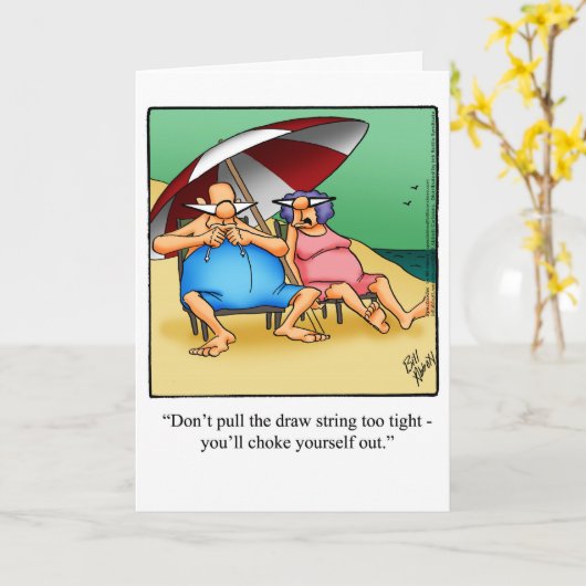 Funny Retirement Gefeliciteerd Wenskaart Kaart (Gele Bloem)