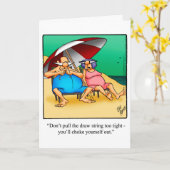 Funny Retirement Gefeliciteerd Wenskaart Kaart (Gele Bloem)