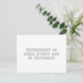 Funny Retirement Gezegde Briefkaart (Staand voorkant)