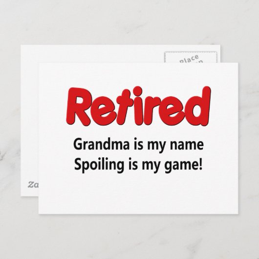 Funny Retirement Gezegde Briefkaart (Voorkant / Achterkant)