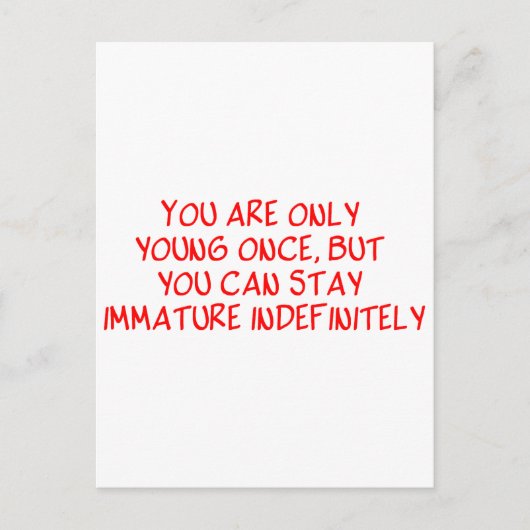 Funny Retirement Gezegde Briefkaart (Voorkant)