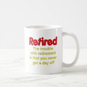 Funny Retirement Gezegde Koffiemok