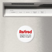 Funny Retirement Gezegde Magneet (Insitu (Vaatwasser))