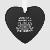 Funny Retirement Gift for Photographer Lover Ornament (voorkant)