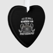 Funny Retirement Gift for Photographer Lover Ornament (voorkant)