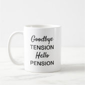 Funny Retirement Gift for Worker Coffee Mok (Links)