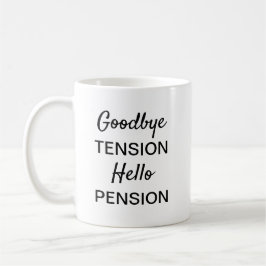 Funny Retirement Gift for Worker Coffee Mok