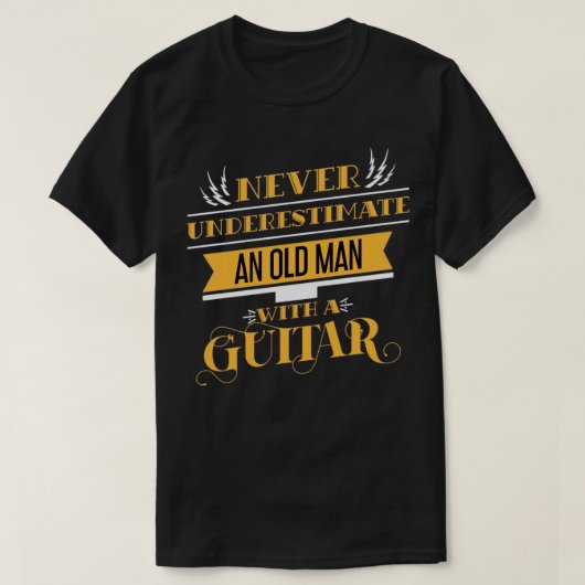 Funny Retirement Gift Guitarist Guitar T-shirt (Design voorkant)