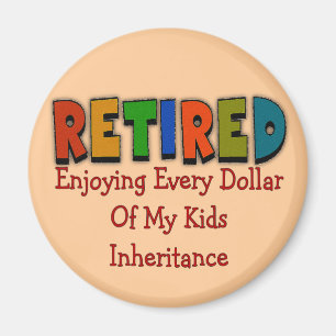 Funny Retirement Gifts Magneet
