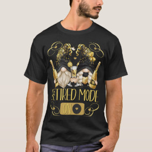 Funny Retirement Gnomen voor gepensioneerde vrouwe T-shirt
