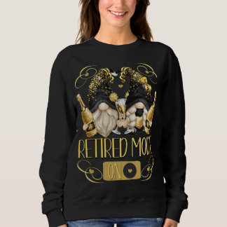 Funny Retirement Gnomen voor gepensioneerde vrouwe Trui