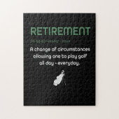 Funny Retirement Golf - Gulfers in ruste Gift Legpuzzel (Verticaal)