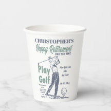 Funny Retirement Golfer Theme Retro Golf