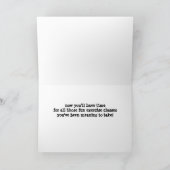 Funny Retirement, Gorilla Exercise Card Kaart (Binnen)