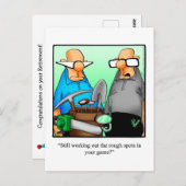 Funny Retirement Humor Briefkaart "Spectickles" (Voorkant / Achterkant)