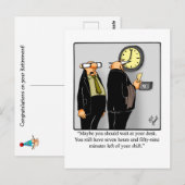 Funny Retirement Humor Briefkaart "Spectickles" (Voorkant / Achterkant)