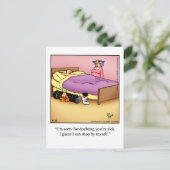 Funny Retirement Humor Briefkaart "Spectickles" (Staand voorkant)