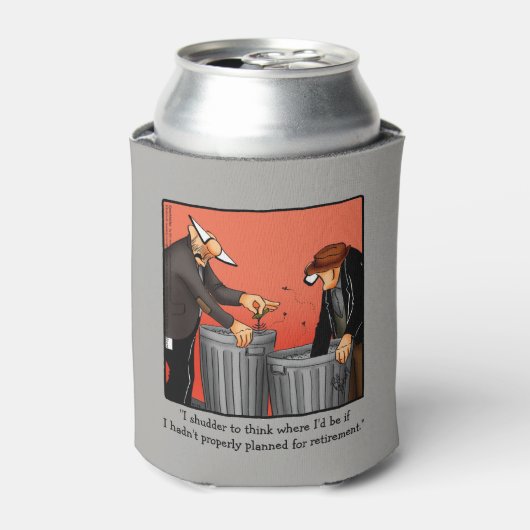 Funny Retirement Humor Koelbox Blikjeskoeler (Blikje Voorkant)