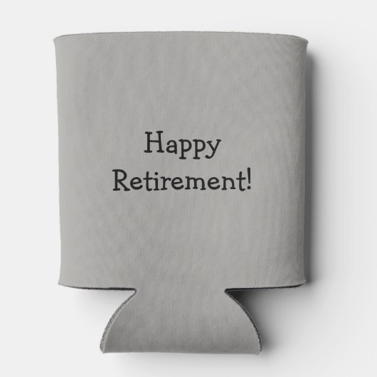 Funny Retirement Humor Koelbox Blikjeskoeler (Achterkant)