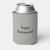 Funny Retirement Humor Koelbox Blikjeskoeler (Blikje Achterkant)