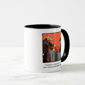 Funny Retirement Humor Mok Gift (Voorkant rechts)