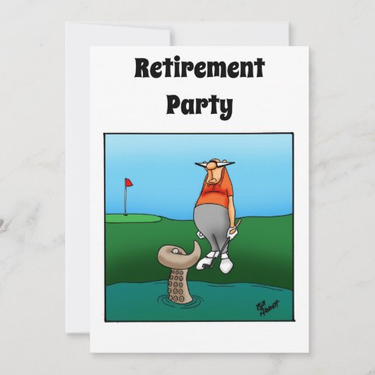 Funny Retirement Humor Party Kaart (Voorkant)
