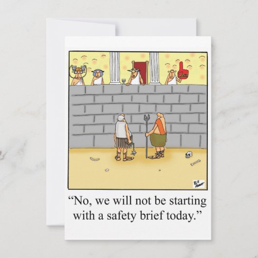 Funny Retirement Humor Party Kaart (Voorkant)