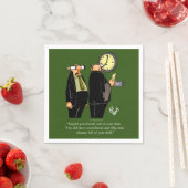 Funny Retirement Humor Party Napkins Servet (Insitu)