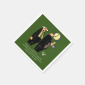 Funny Retirement Humor Party Napkins Servet (Hoek)