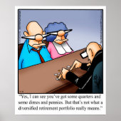 Funny Retirement Humor Poster (Voorkant)