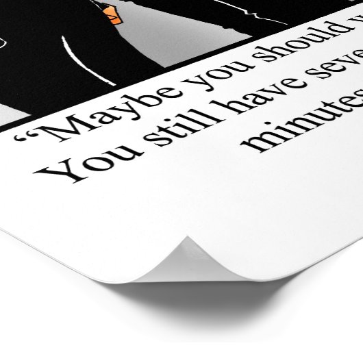 Funny Retirement Humor Poster (Hoek)