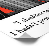 Funny Retirement Humor Poster (Hoek)