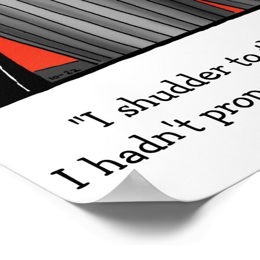 Funny Retirement Humor Poster (Hoek)