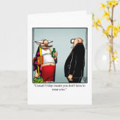 Funny Retirement Humor Wenskaart "Spectickles" Kaart (Gele Bloem)